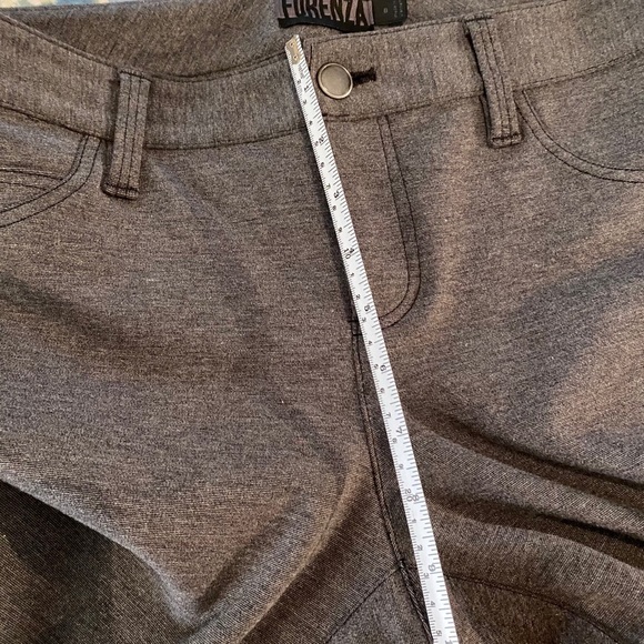 Forenza Gray Ponte Leggings w/ Tapered Ankle - Picture 6 of 12